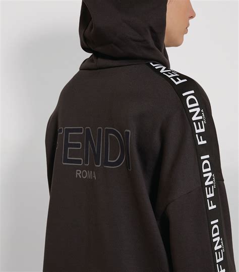 fendi zip up hoodie